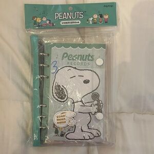 Peanuts Snoopy Teal and White Planner/Notebook